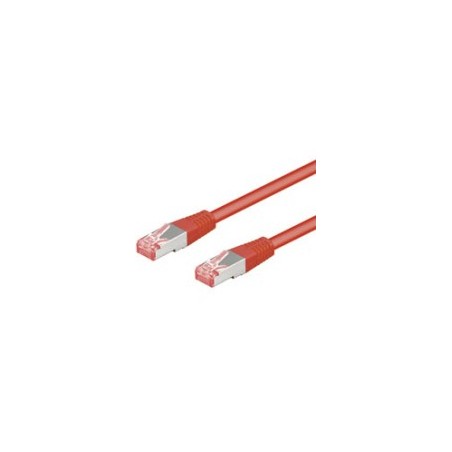 Goobay CAT 6 S/FTP CU 0,5m Red